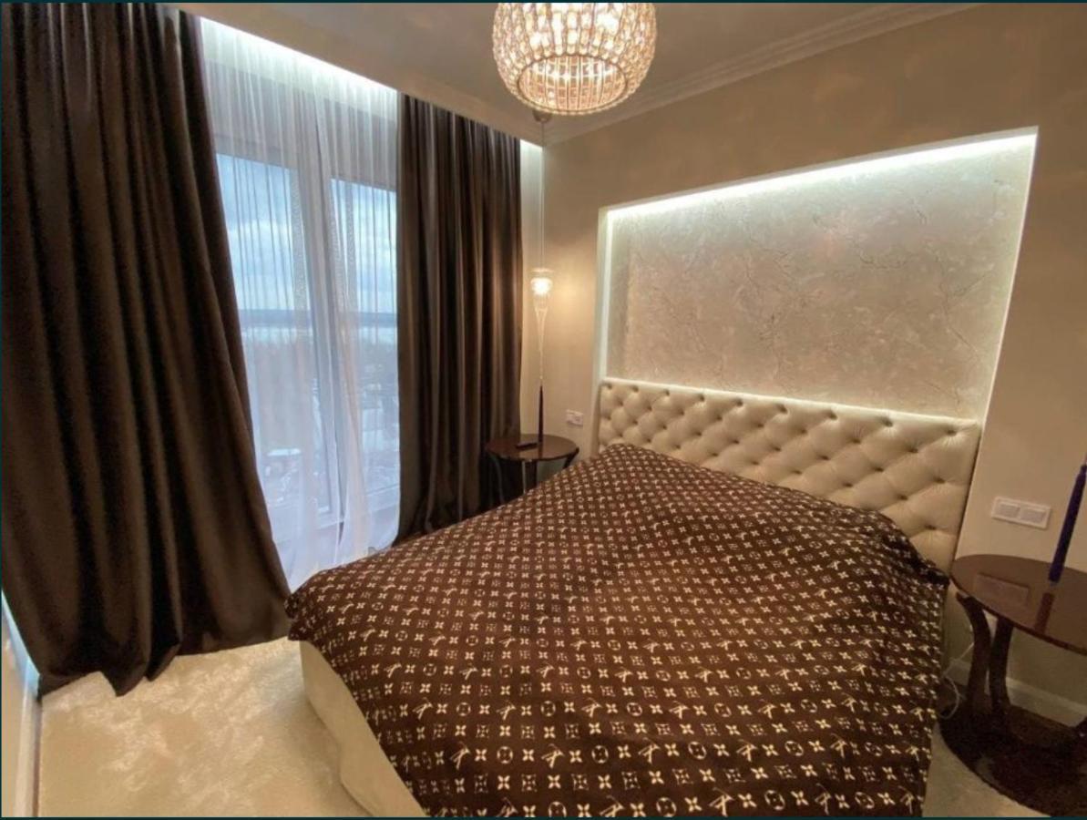 Lux 1-Bedroom Panoramic View Most City Center Area Dnipro Ngoại thất bức ảnh